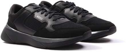 BOSS Dean Run-sneakers Zwart