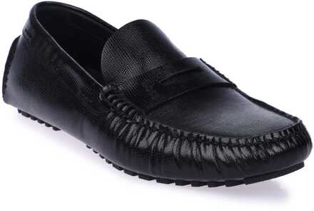 BOSS Driver Moccasin herenschoenen in zwart
