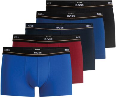 BOSS Essential Trunk Boxershorts Heren (5-pack) - L