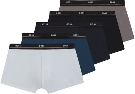 BOSS Essential Trunk Boxershorts Heren (5-pack) - L
