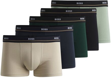 BOSS Essential Trunk Boxershorts Heren (5-pack) - M