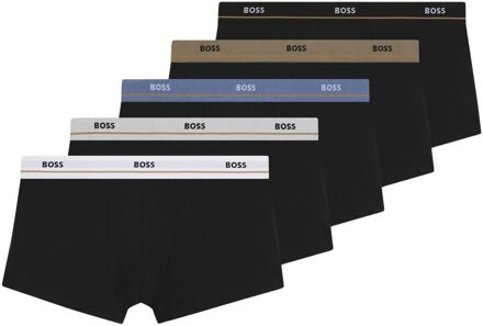 BOSS Essential Trunk Boxershorts Heren (5-pack) - M
