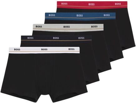 BOSS Essential Trunk Boxershorts Heren (5-pack) - XL