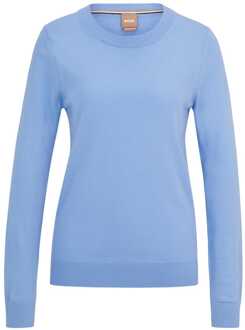 BOSS Feganasi trui voor dames in blauw