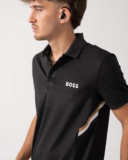 Boss Green Paule Poloshirt in Zwart - S