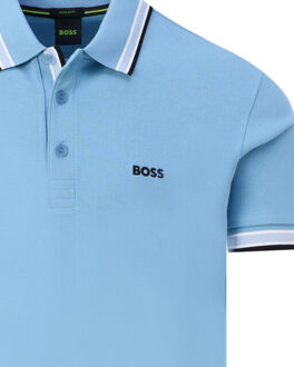 Boss Green Polo Blauw - XL