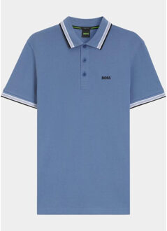 Boss Green Polo korte mouw paddy 10241663 01 50469055/462 - maat XXXL Blauw