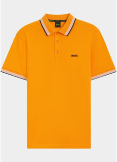 Boss Green Polo korte mouw paddy 10241663 01 50469055/822 - maat XL Oranje