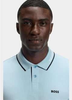 Boss Green Polo korte mouw paul 10255848 01 50506193/455 Blauw - L