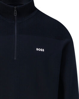 Boss Green Schipperstrui donker Blauw - XL