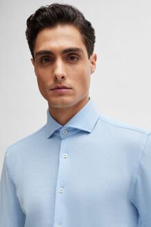 BOSS Hal Overhemd Jersey Lichtblauw - 39,40,41,42,43
