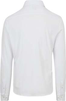 BOSS Hal Overhemd Jersey Wit - 39,40,41,42,43