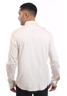BOSS Heren B Motion Langharig Shirt (Wit) - XL