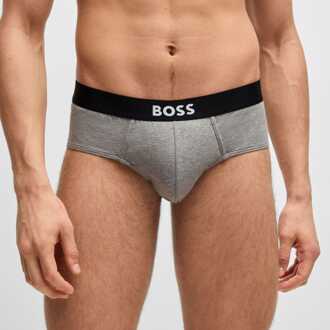 BOSS Heren Boss 3-pack logoslip in diverse kleuren - maat L Veelkleurig