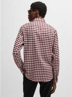 BOSS Heren Boss C-Hal Casual-Fit overhemd in Rood