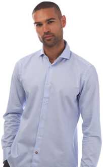 BOSS Heren Boss C-Hal Shirt in Blauw