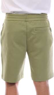 BOSS Heren Boss C-Leoni 01 Double B Monogram Shorts in Groen - L