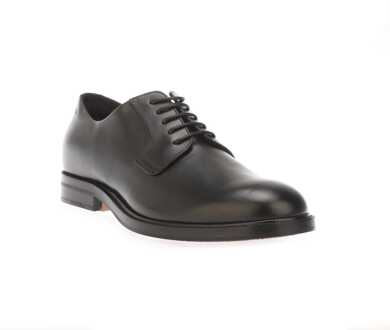 BOSS Heren Boss Dressletic Derbyschoenen in Zwart - EU 43 / UK 9