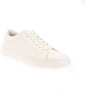 BOSS Heren Boss Enlight Leather Trainers in Wit - EU 39/ UK 6