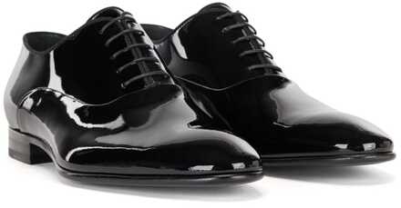 BOSS Heren Boss Evening Oxford schoenen in zwart