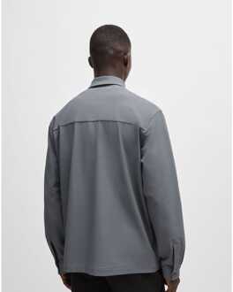 BOSS Heren Boss Expedit Overshirt in Beige