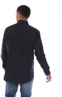 BOSS Heren Boss H-Joe-Kent-C1-214 Overhemd in Donkerblauw