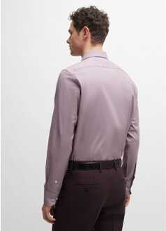 BOSS Heren Boss H-Joe Regular-Fit overhemd in Rood - maat