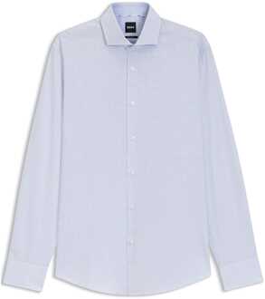 BOSS Heren Boss H-Joe-Spread-C1-222 Regular Fit Overhemd in Wit - EU 44 / UK 16