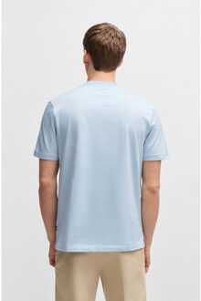 BOSS Heren Boss H-Thompson 432 T-shirt in blauw - maat