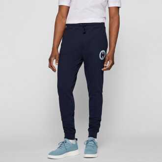 BOSS Heren Boss Javan Tracksuit Broek in Donkerblauw - maat