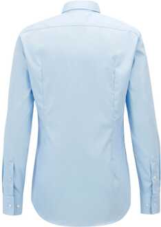 BOSS Heren Boss Jenno Slim-Fit overhemd in lichtblauw