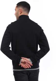 BOSS Heren Boss K Zone Quater-Zip Sweatshirt in Donkerblauw