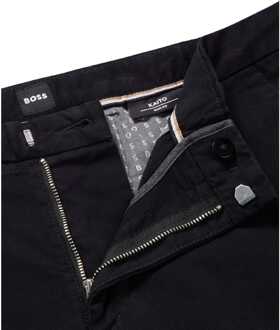 BOSS Heren Boss Kaito1 Slim Fit Chino in zwart - maat