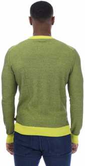 BOSS Heren Boss Kapoko Trui in Groen