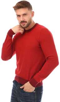 BOSS Heren Boss Kapoko Trui in Rood