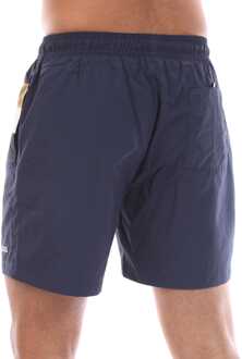 BOSS Heren Boss Louis Korte Broek in Navy - M