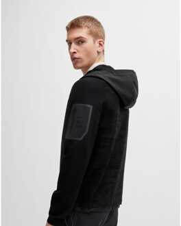 BOSS Heren Boss Modak Hoodie met ritssluiting in zwart