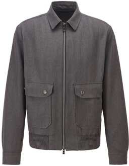 BOSS Heren Boss Narten1 Jacket in Grijs