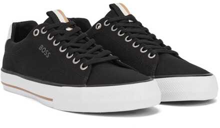 BOSS Heren Boss Netroit hardlooptrainers in zwart