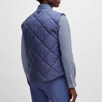 BOSS Heren Boss P-Canopus Waterafstotend Gilet in Navy
