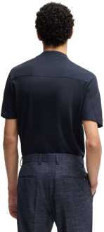 BOSS Heren Boss P-Thompson 290 T-shirt in donkerblauw - maat