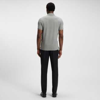 BOSS Heren Boss Pallas Poloshirt in Zilver - S