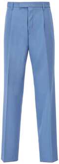BOSS Heren Boss Pris Broek in Blauw - maat