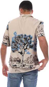 BOSS Heren Boss Rayer M overhemd in beige