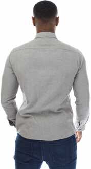 BOSS Heren Boss S-ROAN overhemd in Groen - 2XL