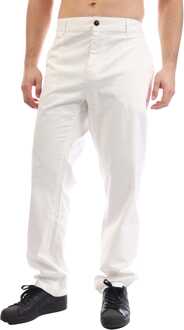 BOSS Heren Boss Slim-Fit Chinos in Naturel - 44W/38L