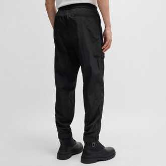 BOSS Heren Boss Sracky2 Relaxed-Fit Broek in Zwart - 36W/32L