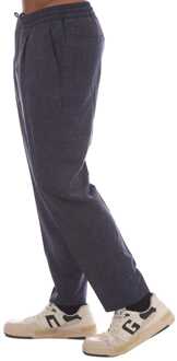 BOSS Heren Boss T-Gee Broek in Marineblauw - maat Navy