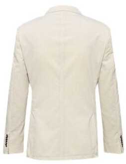 BOSS Heren Boss T-Heston-DB colbert in crème - maat