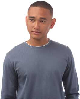 BOSS Heren Boss T-Tanner 10 T-shirt in Blauw